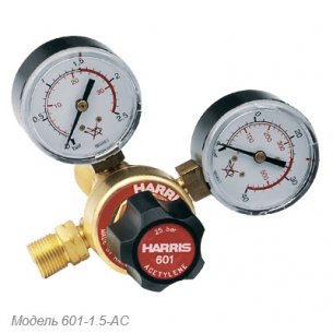 Газовый редуктор Harris модель 601 - компактный однокамерный редуктор. Типовое применение: сварка, резка и пайка в легких условиях.