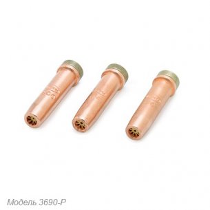 Газосмесительный мундштук Harris модель 3690-1P - мундштук без покрытия для ручной резки. Рабочая среда: кислород-пропан, природный газ.